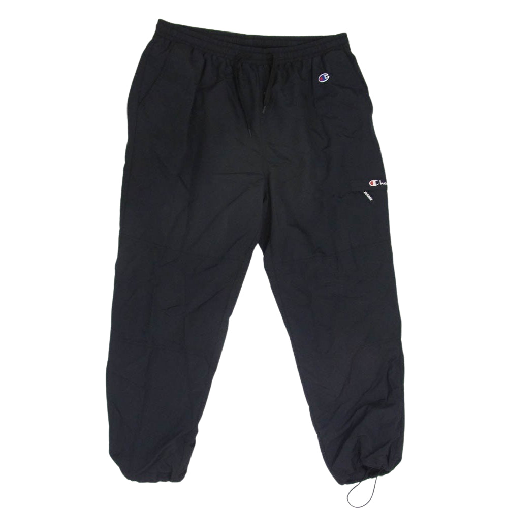 エクストララージ C8-R206 ×Champion チャンピオン ナイロン パンツ ブラック系 L【中古】