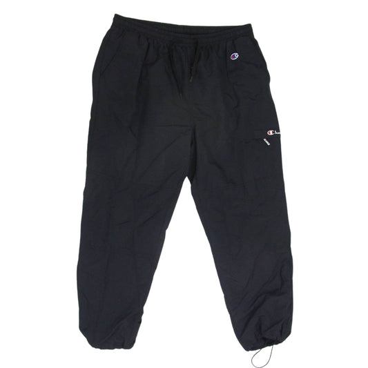 エクストララージ C8-R206 ×Champion チャンピオン ナイロン パンツ ブラック系 L【中古】