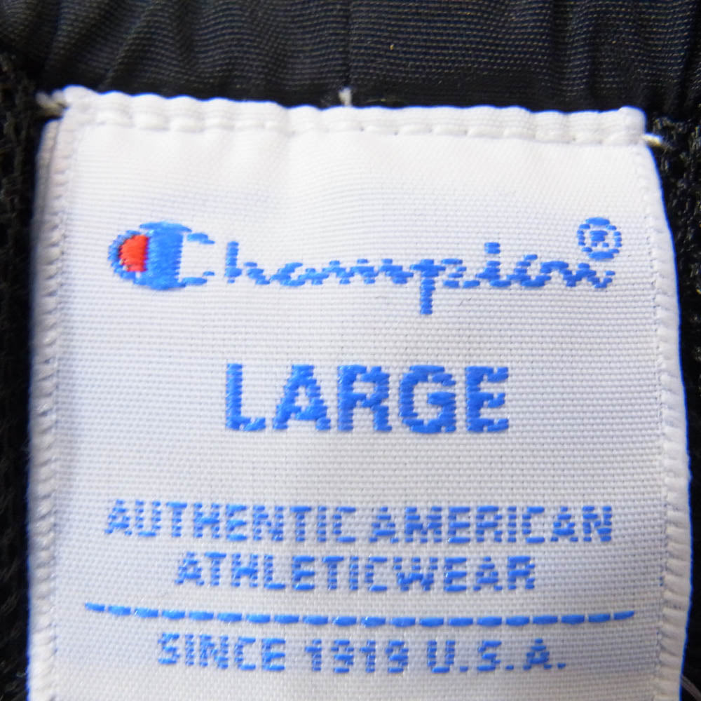 エクストララージ C8-R206 ×Champion チャンピオン ナイロン パンツ ブラック系 L【中古】