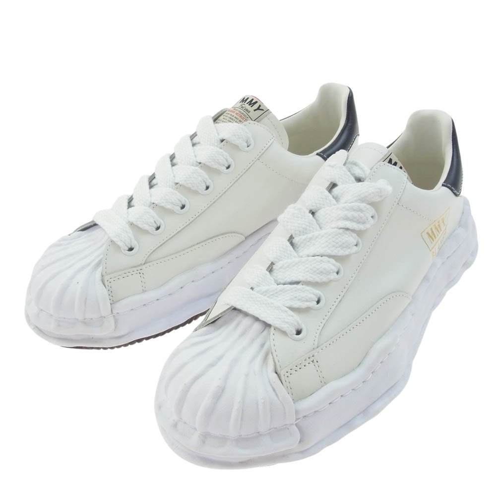 Maison MIHARA YASUHIRO メゾンミハラヤスヒロ A06FW702 BLAKEY ブレーキー スニーカー ホワイト系 44【新古品】【未使用】【中古】