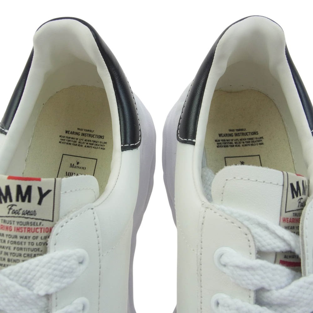 Maison MIHARA YASUHIRO メゾンミハラヤスヒロ A06FW702 BLAKEY ブレーキー スニーカー ホワイト系 44【新古品】【未使用】【中古】