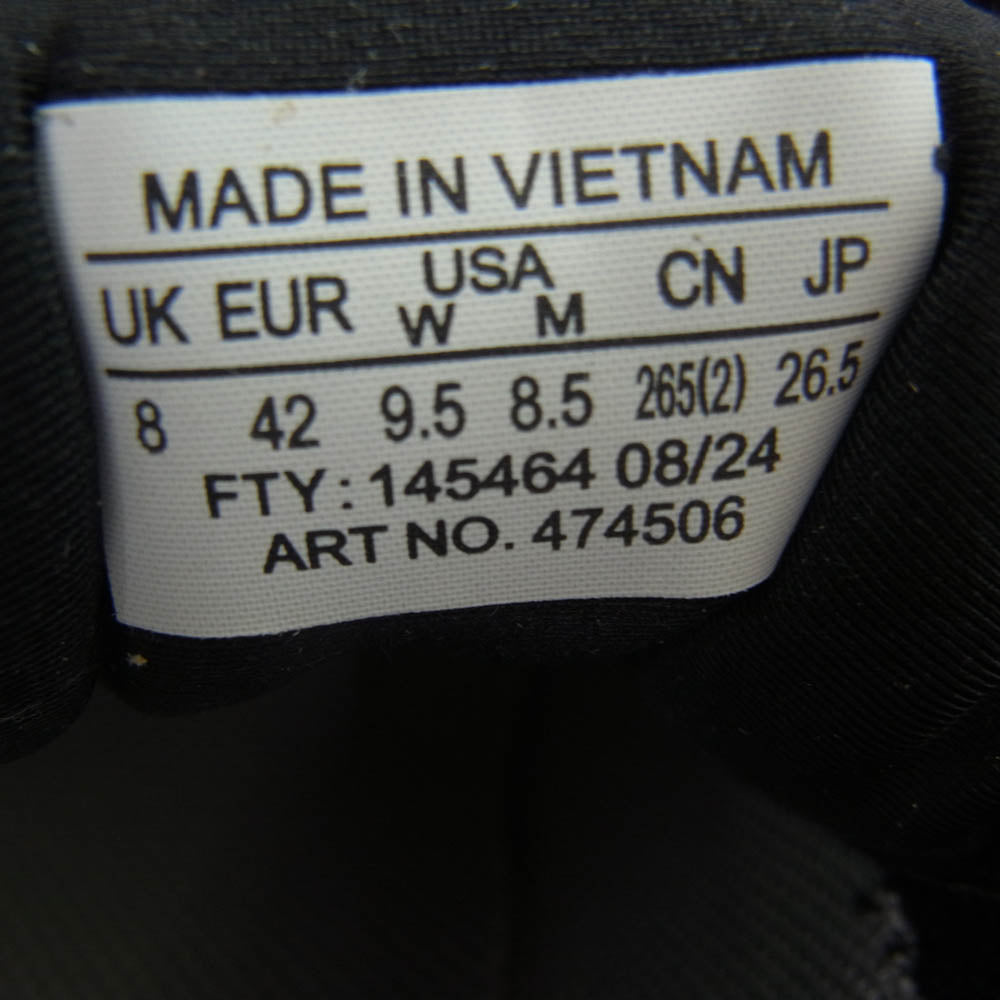 サロモン 474506 XT-6 GTX GORE-TEX Black Footwear Silver ゴアテックス スニーカー ブラック系 26.5cm【新古品】【未使用】【中古】