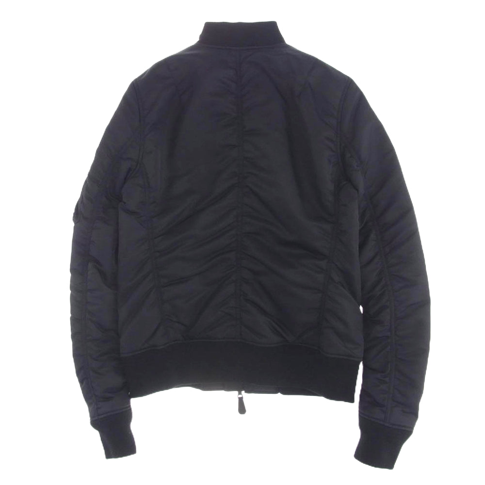 wjk ダブルジェイケイ 15AW 2128 ny27c MA-1 TYPE フライト ジャケット ブルゾン ダブルジップ ブラック系 S【中古】