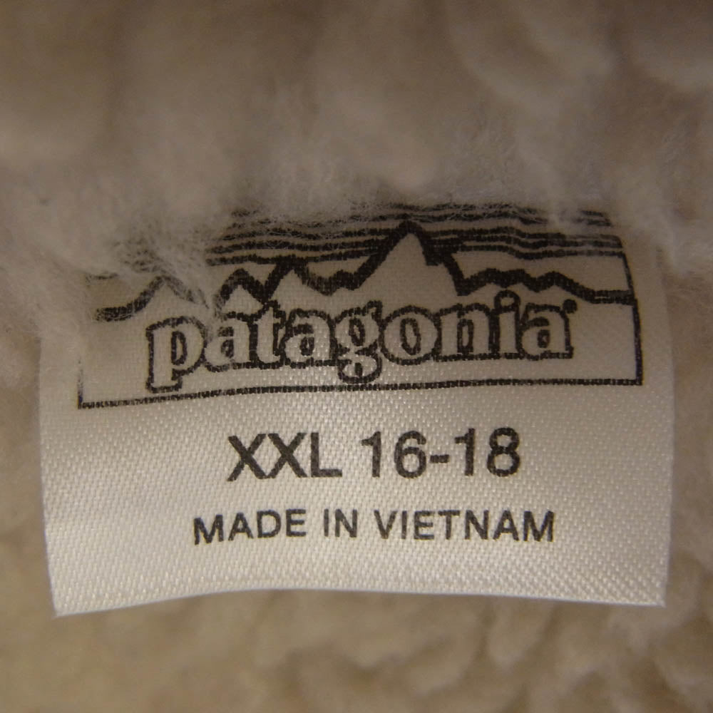 patagonia パタゴニア 68460FA19 BOYS INFURNO JACKET ボーイズ インファーノ ナイロン ジャケット 裏地ボア カーキ系 XXL【中古】