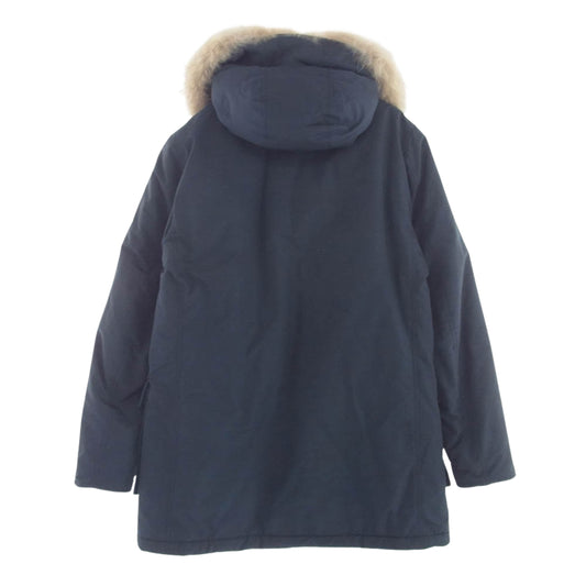 WOOLRICH ウールリッチ 1502398 アークティック パーカー 中綿 ジャケット ファー フード グリーン系 M【中古】
