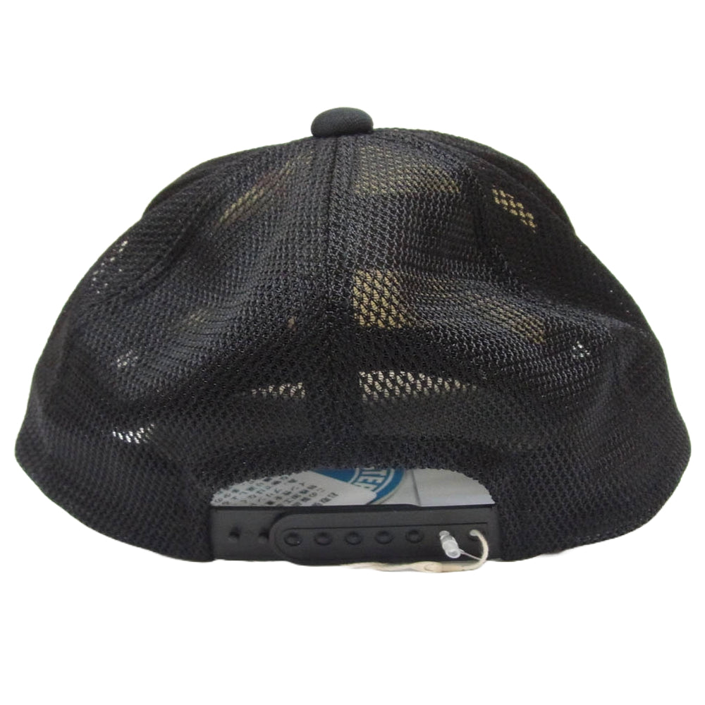 HYSTERIC GLAMOUR ヒステリックグラマー 24AW 02243QH09 THE ROLLING STONES HYS&STEEL WHEELS ローリングストーンズ メッシュ キャップ 帽子 ブラック系 F【新古品】【未使用】【中古】