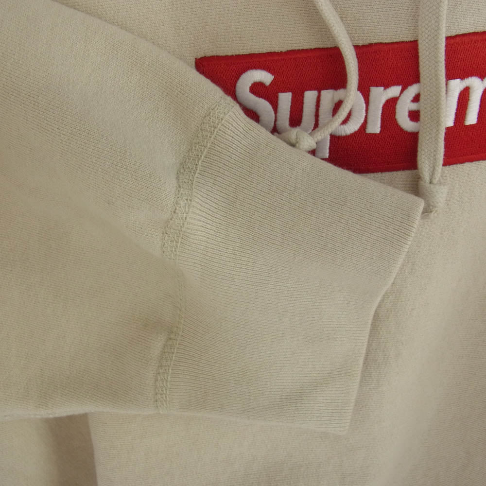 Supreme シュプリーム 24AW Box Logo Hooded Sweatshirt ボックスロゴ フーデッド スウェット パーカー フーディ Stone M【新古品】【未使用】【中古】