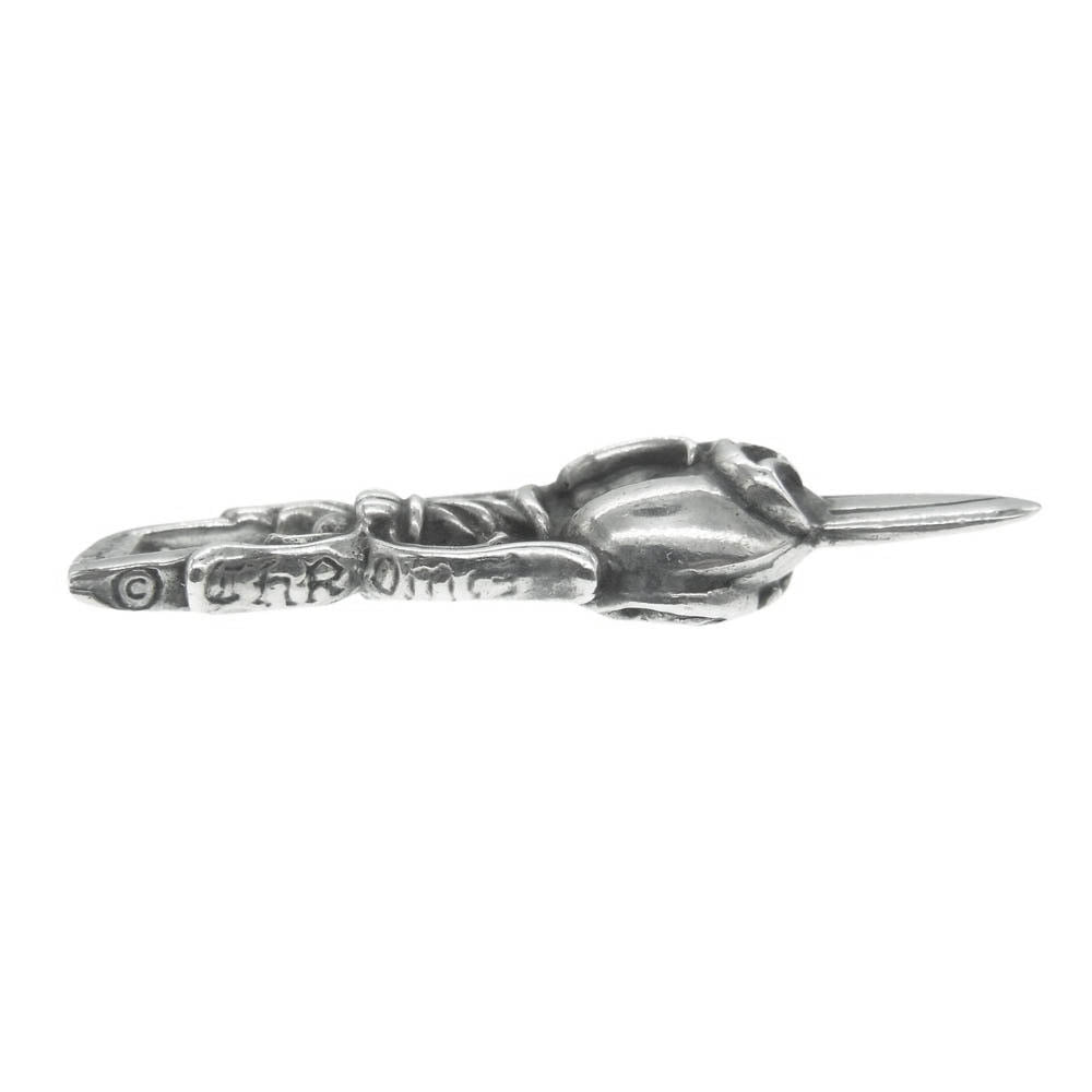 CHROME HEARTS クロムハーツ（原本無） DAGGER HEART ダガーハート ペンダント トップ シルバー系【中古】