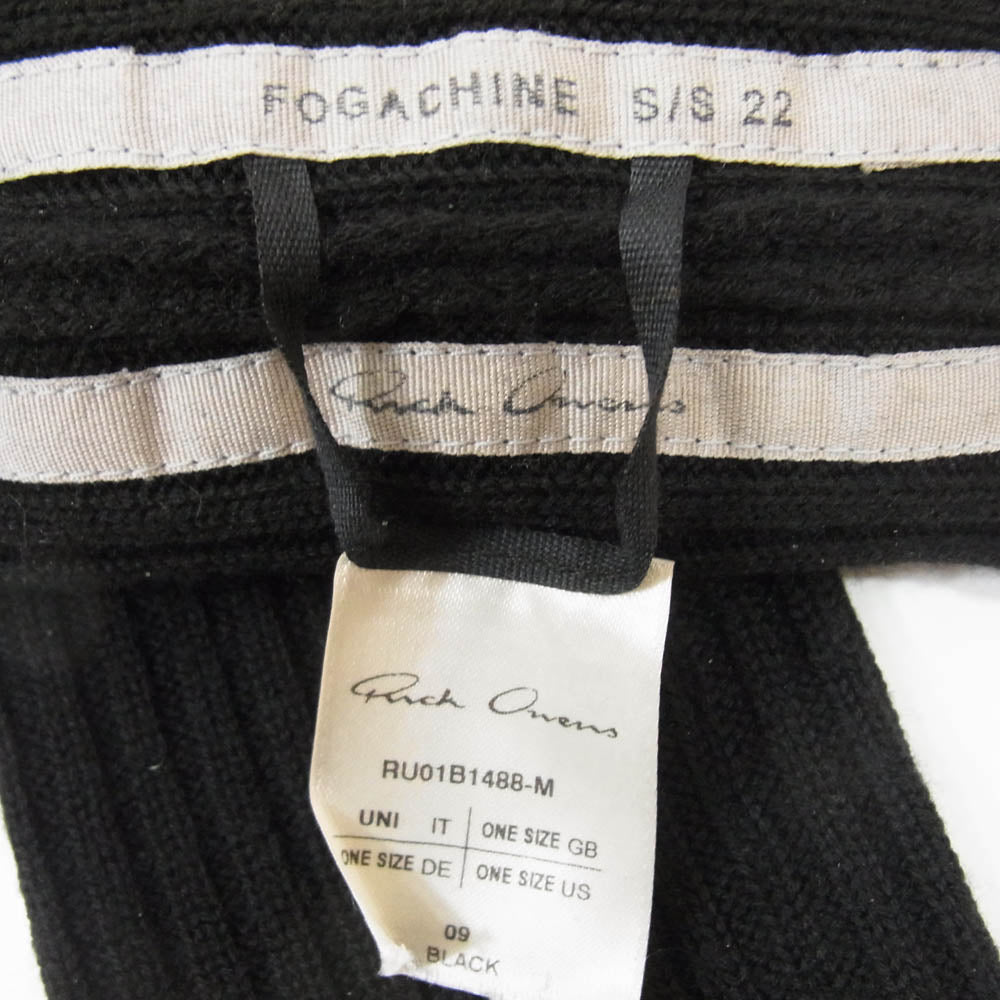 Rick Owens リックオウエンス RU01B1488-M アーム ウォーマー ブラック系【中古】