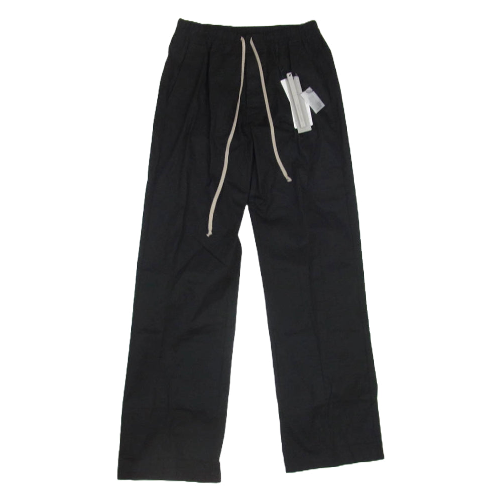 Rick Owens リックオウエンス RU02D6378-TE dietrich drawstring pants ドローストリング パンツ ブラック系 52【美品】【中古】