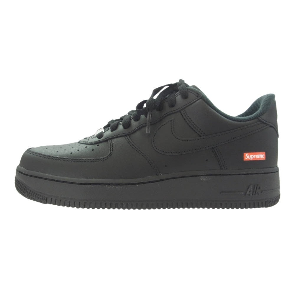 Supreme シュプリーム CU9225-001 × NIKE AIR FORCE 1 LOW エアフォース 1 ローカットスニーカー ブラック ブラック系 27cm【新古品】【未使用】【中古】