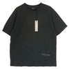 FEAR OF GOD フィアオブゴッド FOG ESSENTIALS エッセンシャルズ リフレクティブ ロゴ プリント ショートスリーブ 半袖 Ｔシャツ ブラック系 M【中古】