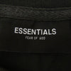 FEAR OF GOD フィアオブゴッド FOG ESSENTIALS エッセンシャルズ リフレクティブ ロゴ プリント ショートスリーブ 半袖 Ｔシャツ ブラック系 M【中古】