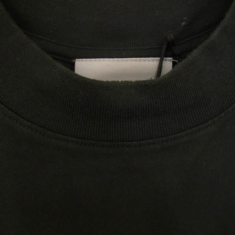 FEAR OF GOD フィアオブゴッド FOG ESSENTIALS エッセンシャルズ ロゴ プリント ロング スリーブ カットソー 長袖 Ｔシャツ ブラック系 M【中古】