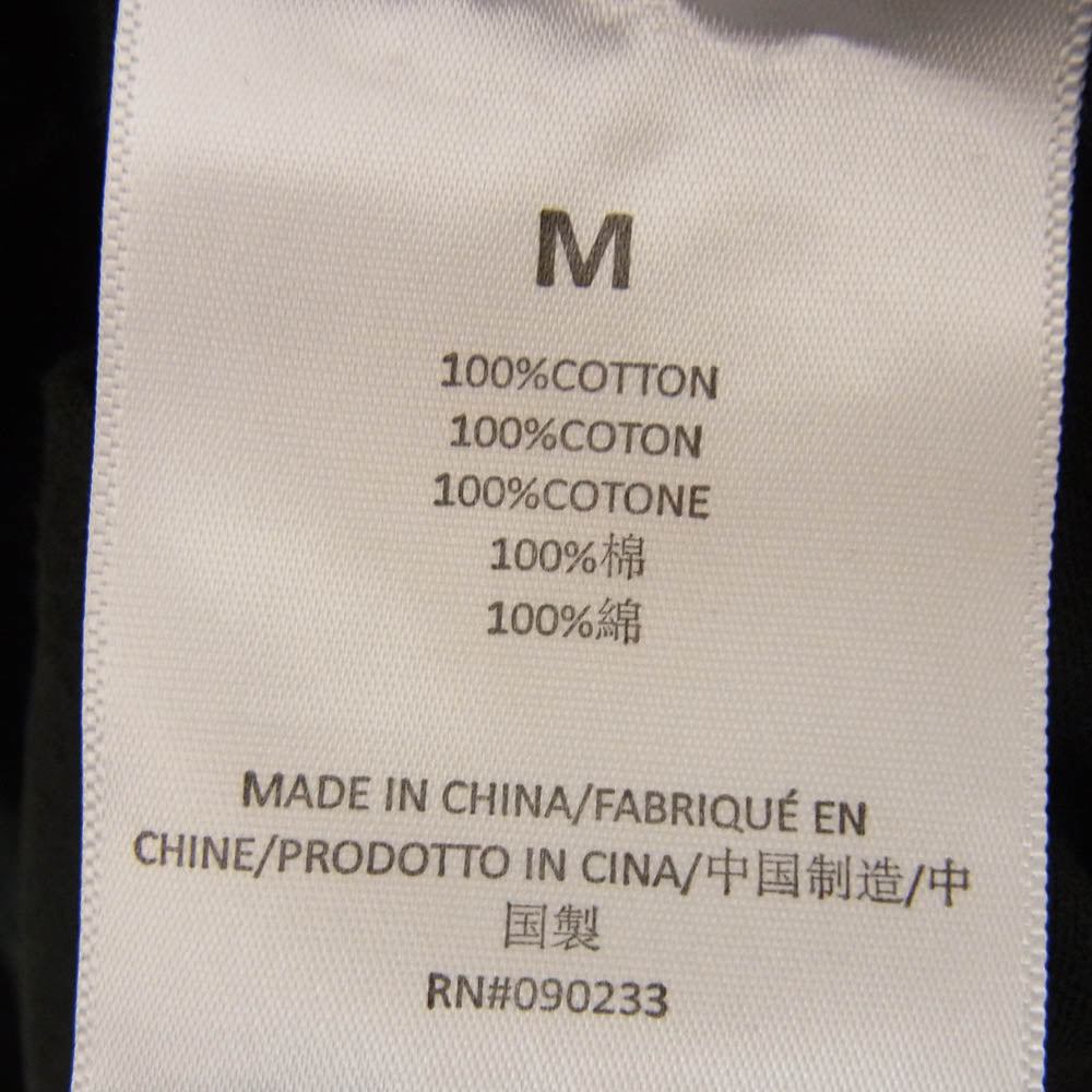 FEAR OF GOD フィアオブゴッド FOG ESSENTIALS エッセンシャルズ ロゴ プリント ロング スリーブ カットソー 長袖 Ｔシャツ ブラック系 M【中古】