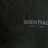 FEAR OF GOD フィアオブゴッド FOG ESSENTIALS エッセンシャルズ ロゴ プリント ロング スリーブ カットソー 長袖 Ｔシャツ ブラック系 M【中古】