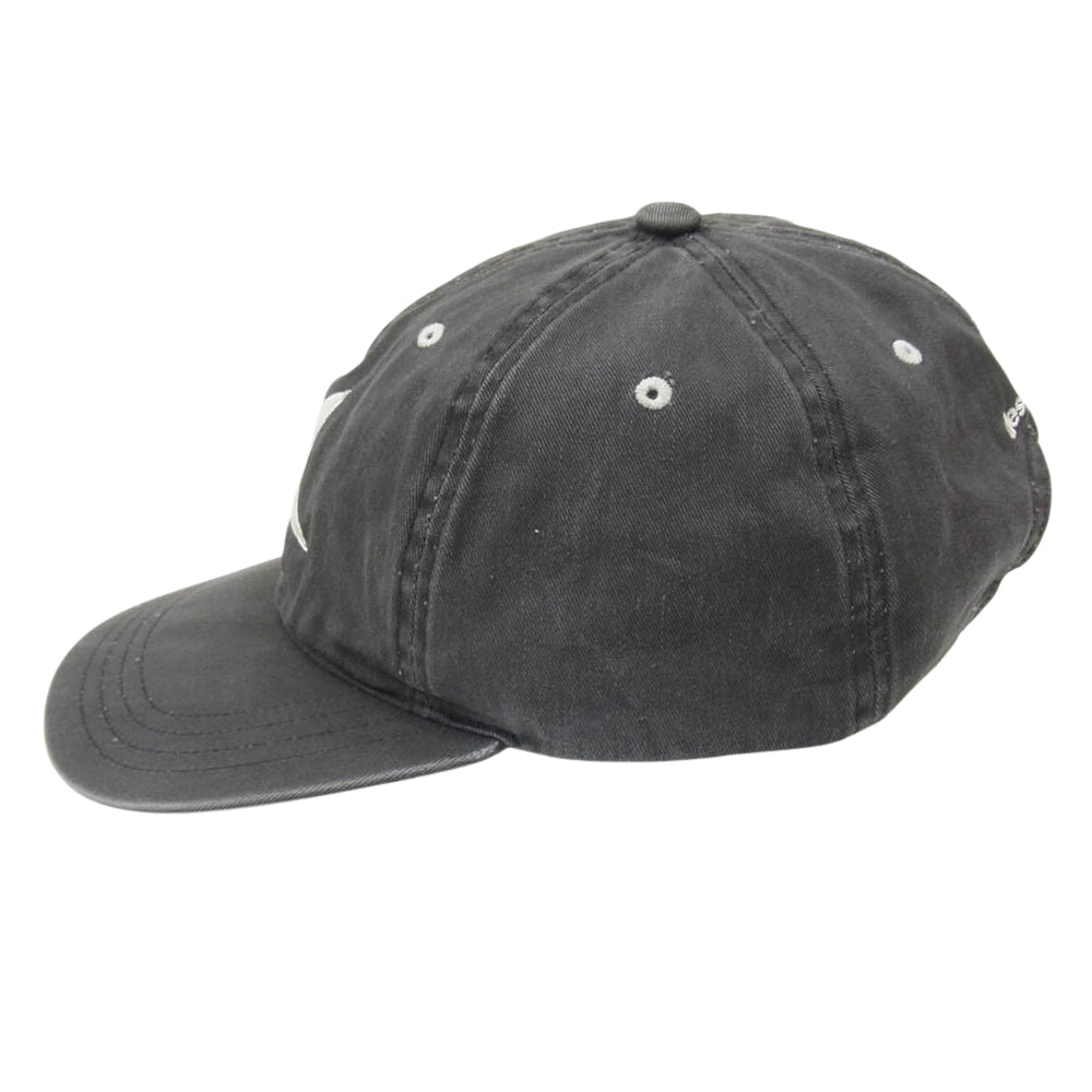 DESCENDANT ディセンダント 20SS CETUS MIAMI CAP ウォッシュ 加工 コットンツイル 6パネル キャップ ブラック系【中古】