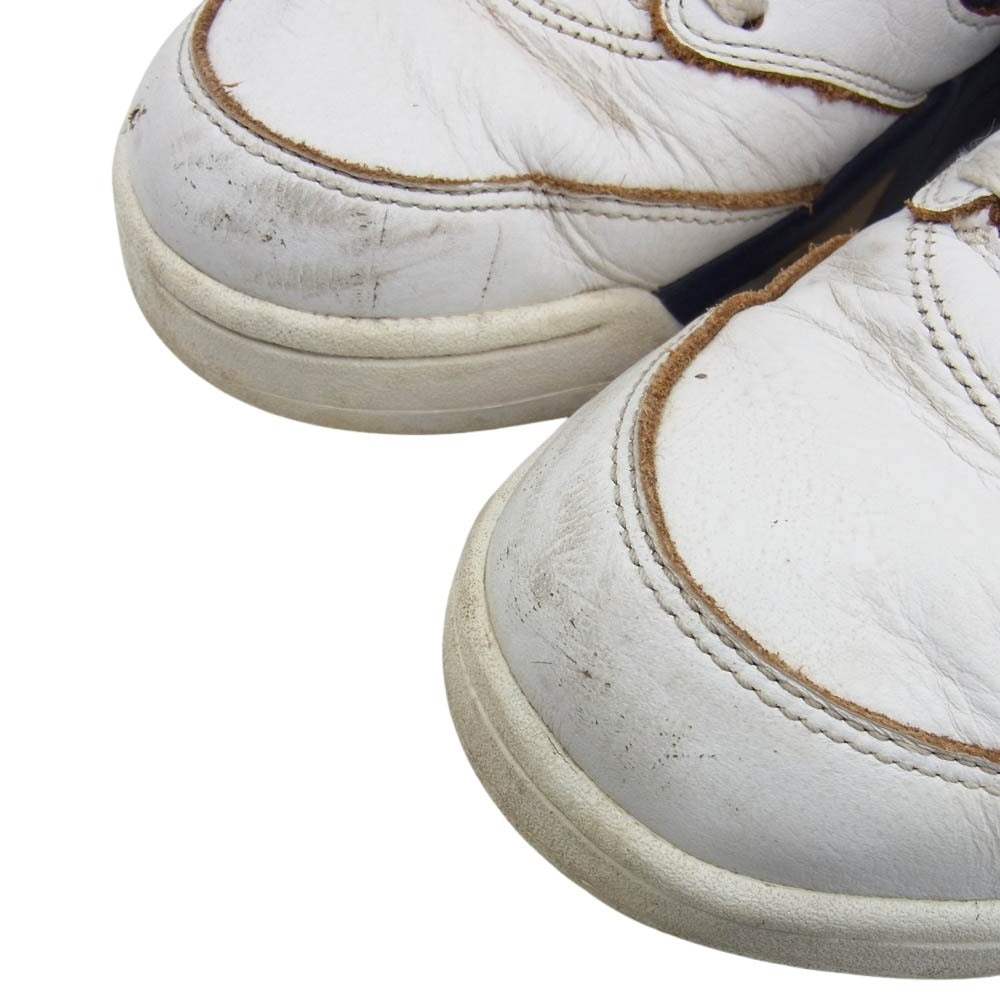 NIKE ナイキ 819171-135 AIR JORDAN 5 RETRO LOW DUNK FROM ABOVE エアジョーダン5 レトロ ロー ダンク フロム アバブ スニーカー ホワイト系 ネイビー系 27.5cm【中古】