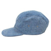 DESCENDANT ディセンダント CACHALOT 6PANEL CAP ウォッシュ 加工 デニム 6パネル キャップ ブルー系【中古】