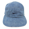 DESCENDANT ディセンダント CACHALOT 6PANEL CAP ウォッシュ 加工 デニム 6パネル キャップ ブルー系【中古】