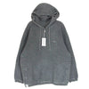DESCENDANT ディセンダント 19SS 191ATDS-CSM28 パイル生地 ハーフジップ オーバーシルエット 起毛 スウェット パーカー カシャロ 刺繍 グレー 1 グレー系 S【美品】【中古】