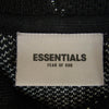 FEAR OF GOD フィアオブゴッド FOG ESSENTIALS エッセンシャルズ ロゴ ニット パーカー ブラック系 M【中古】