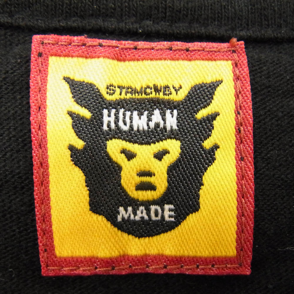 HUMAN MADE ヒューマンメイド 20AW XX20CS003 × GirlsDon'tCry ガールズドントクライ 長袖 Tシャツ カットソー ロングスリーブ ブラック系 L【中古】