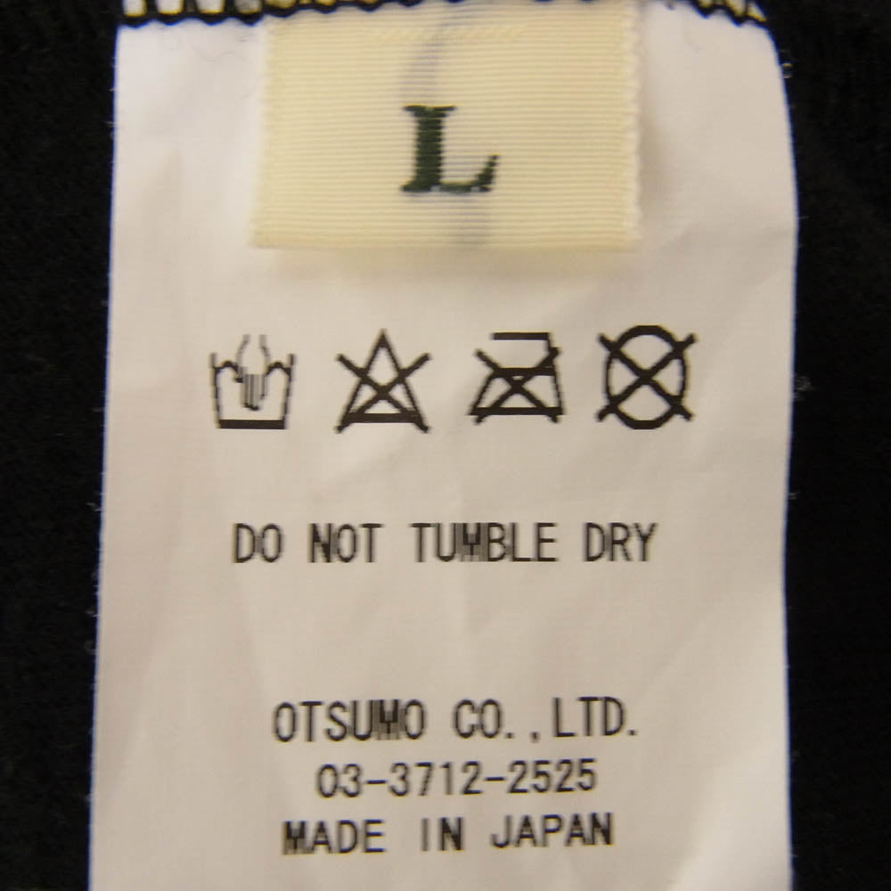 HUMAN MADE ヒューマンメイド 20AW XX20CS003 × GirlsDon'tCry ガールズドントクライ 長袖 Tシャツ カットソー ロングスリーブ ブラック系 L【中古】