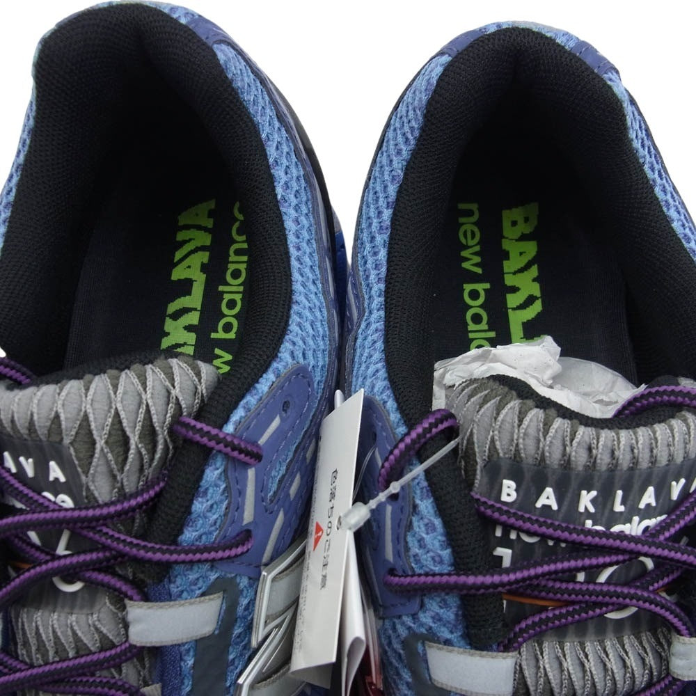 NEW BALANCE ニューバランス M1906RON × ACTION BRONSON Medusa Azul アクション ブロンソン メデューサアズール ローカット スニーカー パープル系 27.5cm【新古品】【未使用】【中古】