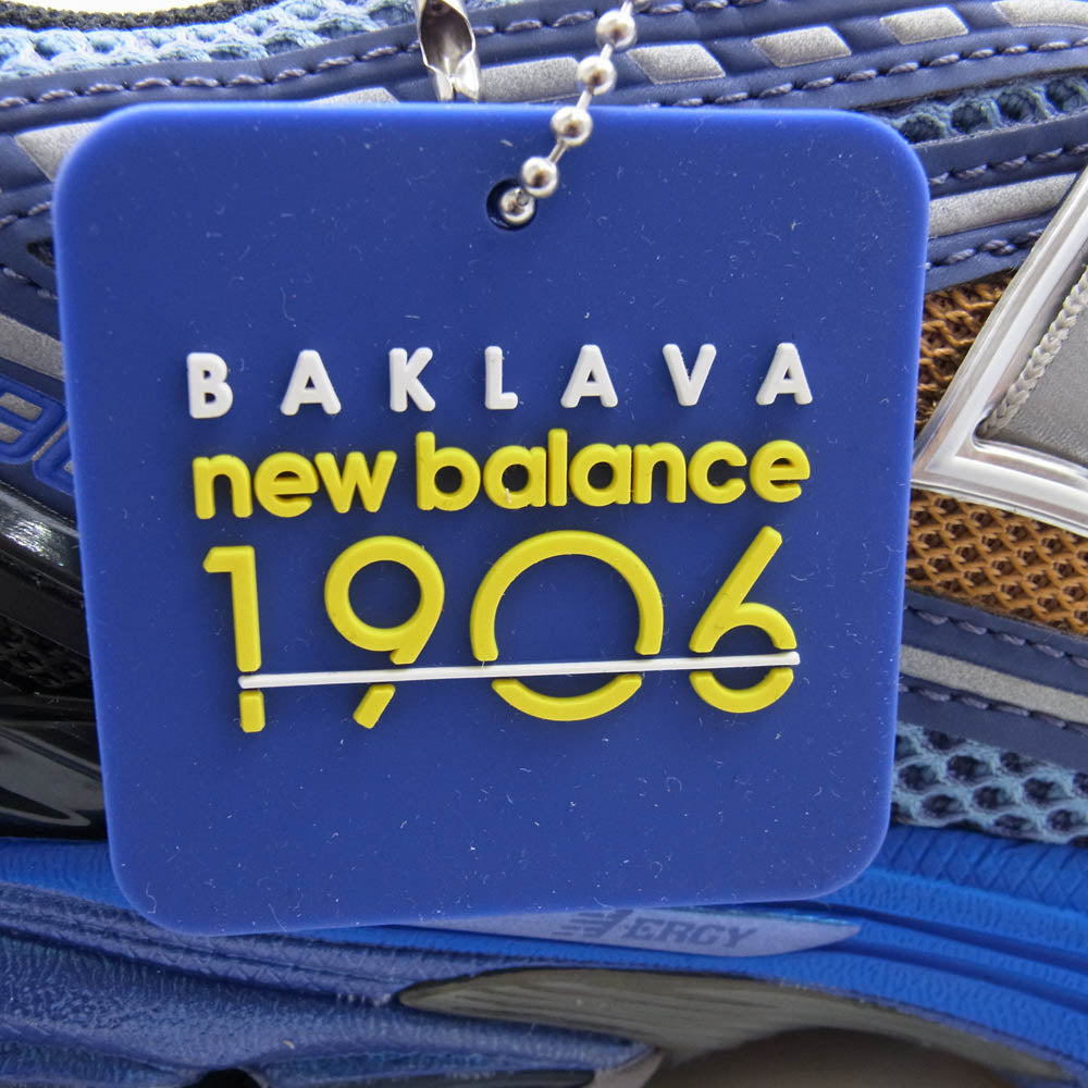 NEW BALANCE ニューバランス M1906RON × ACTION BRONSON Medusa Azul アクション ブロンソン メデューサアズール ローカット スニーカー パープル系 27.5cm【新古品】【未使用】【中古】