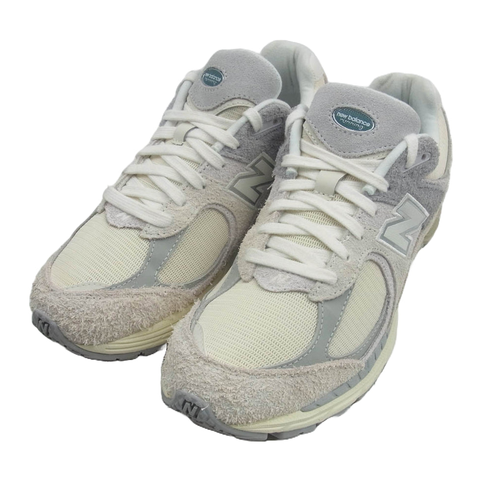 NEW BALANCE ニューバランス M2002REK スエード スニーカー ホワイト系 25.5cm【中古】