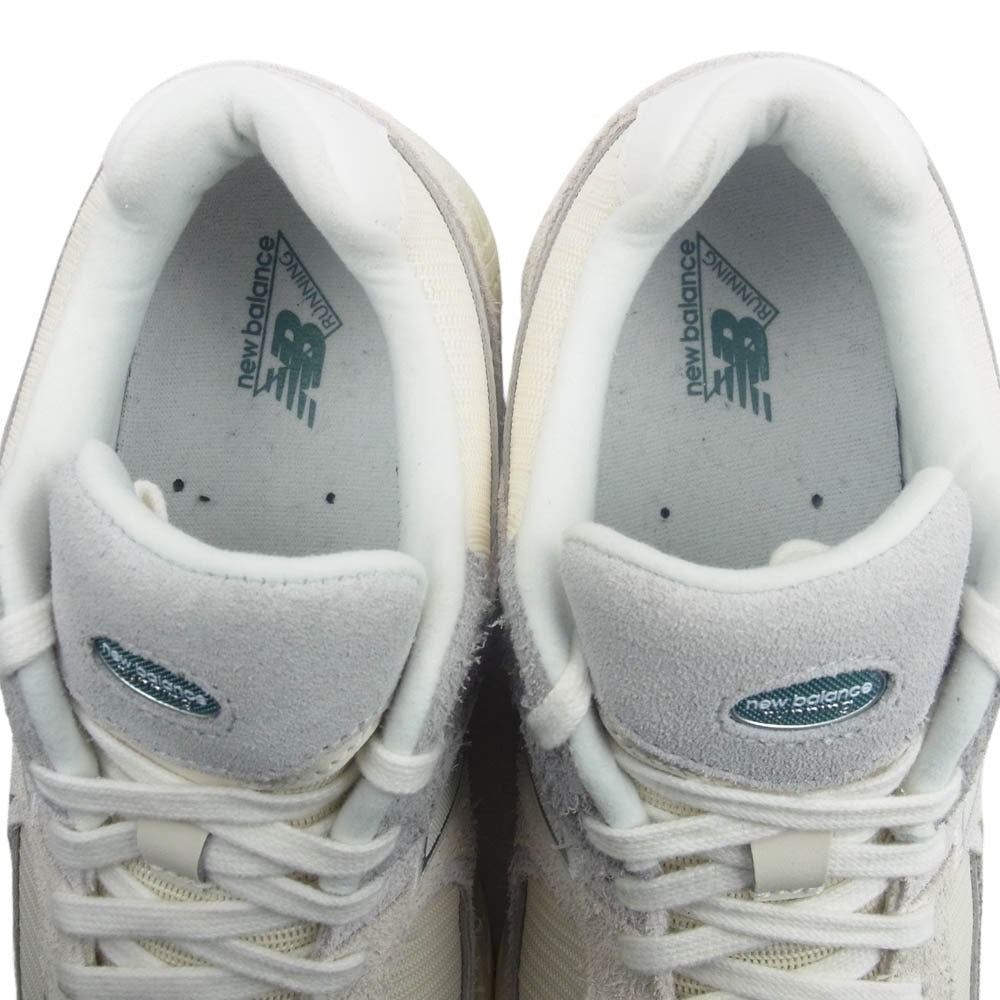 NEW BALANCE ニューバランス M2002REK スエード スニーカー ホワイト系 25.5cm【中古】