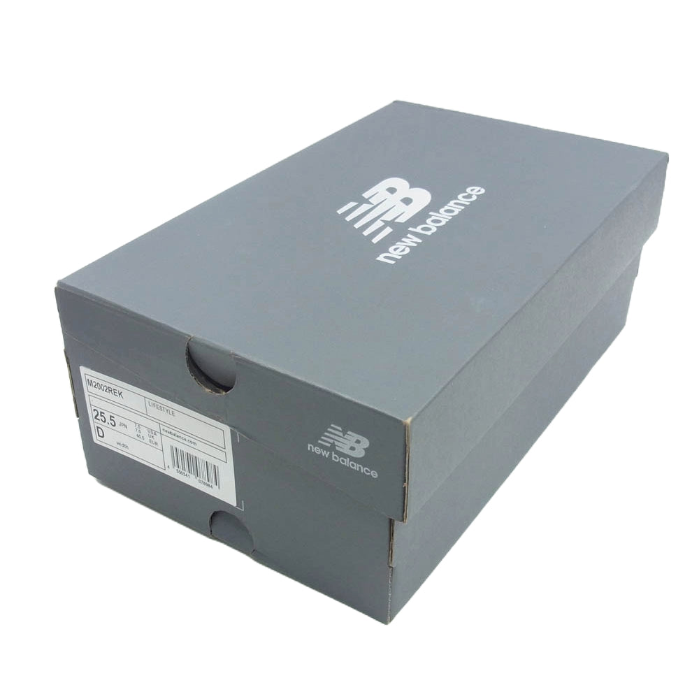 NEW BALANCE ニューバランス M2002REK スエード スニーカー ホワイト系 25.5cm【中古】