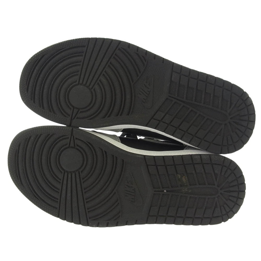 NIKE ナイキ 555088-035 AIR JORDAN 1 RETRO HIGH OG SHADOW 2.0 エアジョーダン1 シャドウ 2.0 ハイカットスニーカー ブラック系 グレー系 25.5cm【中古】