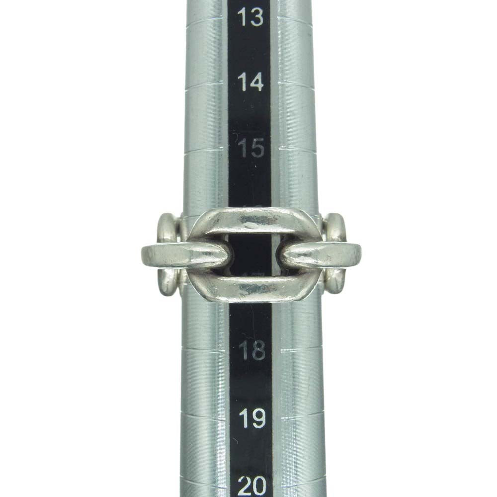 AMBUSH アンブッシュ CHAIN RING 2 チェーン リング Lサイズ シルバー系 16.5号【中古】