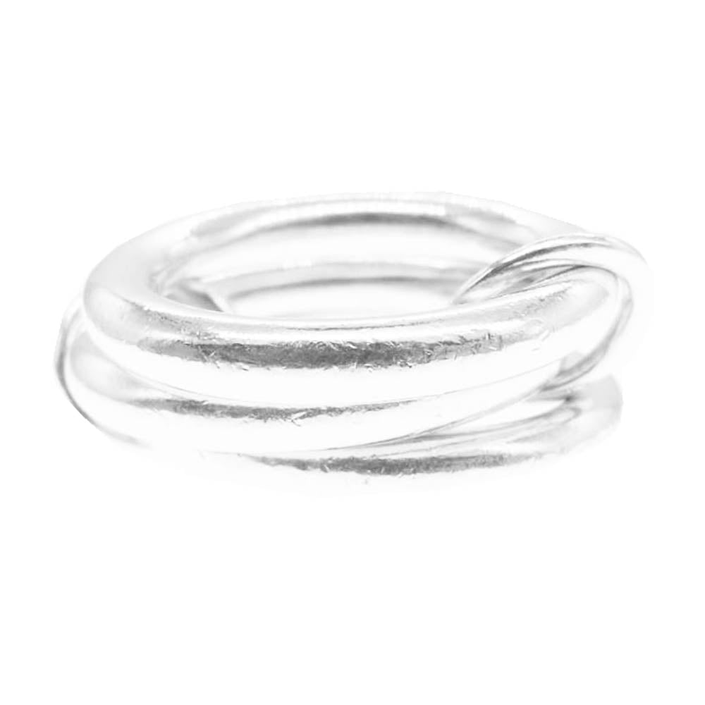 Spinelli Kilcollin スピネリキルコリン MERCURY マーキュリー 3連 シルバー リング シルバー系 17号【中古】