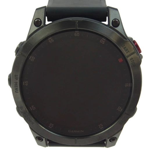 ガーミン 010-02582-15 epix Sapphire GEN2 ULTIMATE ACTIVE GPS SMARTWATCH EPIX スマートウォッチ 腕時計 ブラック系【中古】