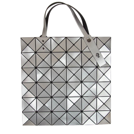 バオバオイッセイミヤケ BB46AG053 LUCENT ルーセント トートバッグ シルバー系【中古】