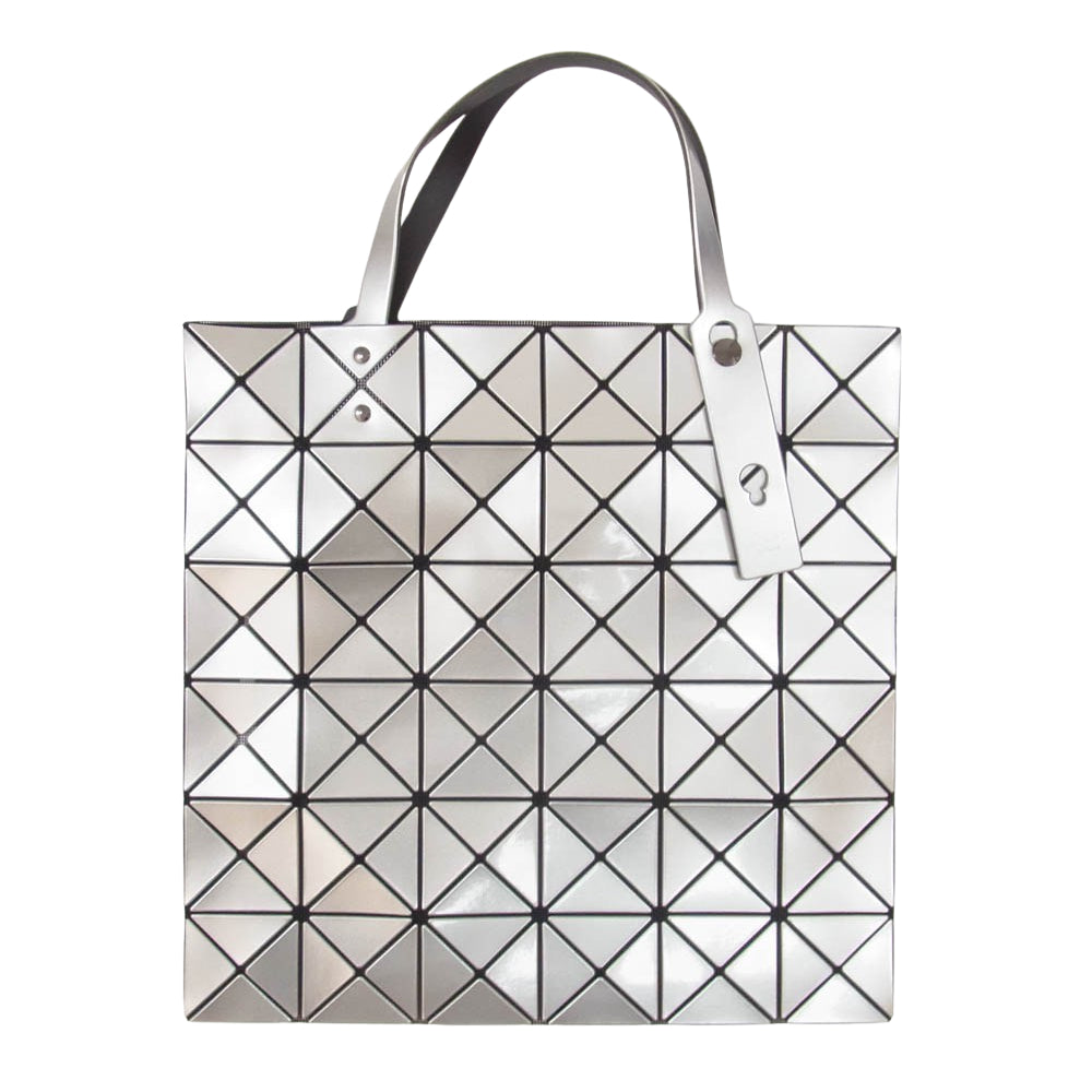 バオバオイッセイミヤケ BB46AG053 LUCENT ルーセント トートバッグ シルバー系【中古】