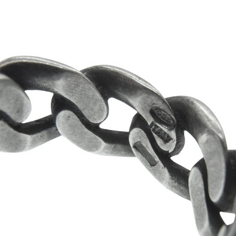 MAISON MARGIELA メゾンマルジェラ SI8UQ0004 11ライン Chain Ring チェーン リング シルバー系 22号【中古】