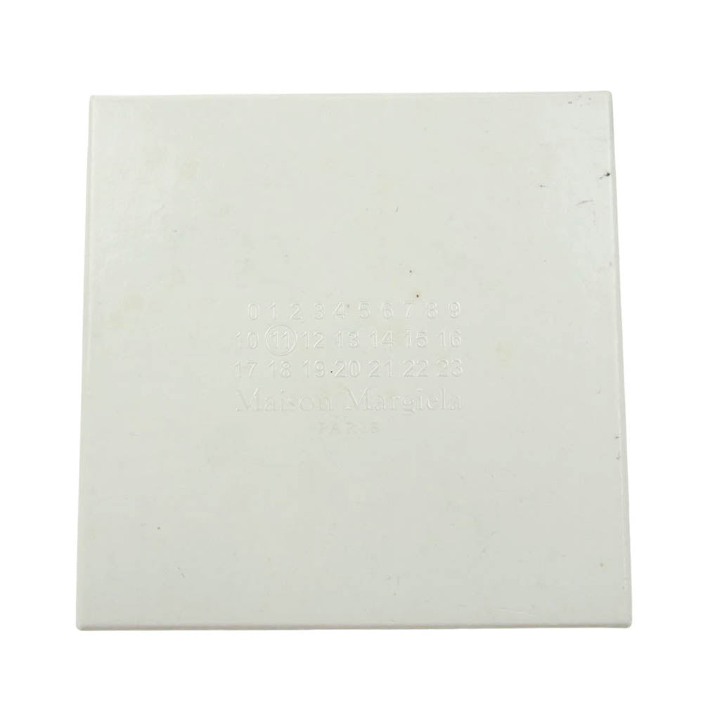 MAISON MARGIELA メゾンマルジェラ SI8UU0002 11ライン CHAIN NECKLACE チェーン ネックレス インター ロッキング シルバー系【中古】