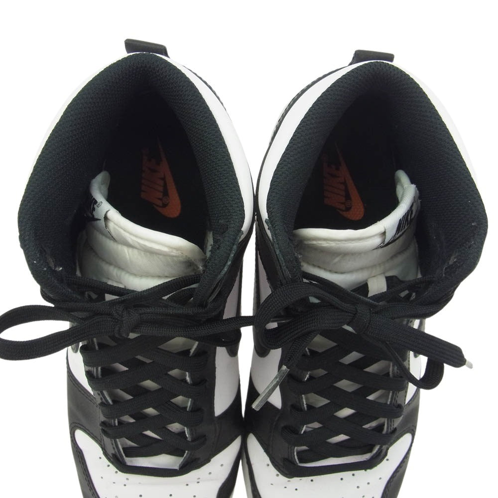 NIKE ナイキ DD1399-105 DUNK HIGH RETRO Championship ダンク ハイ レトロ チャンピオンシップ ハイカットスニーカー ブラック系 ホワイト系 27CM【中古】