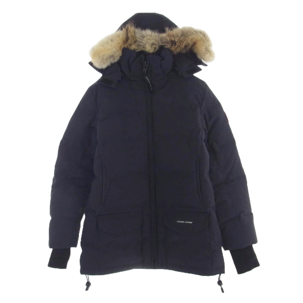 CANADA GOOSE カナダグース 3034L サザビーリーグタグ SOLARIS PARKA ソラリス ダウン パーカ ダウン ジャケット ブラック系 XS【中古】