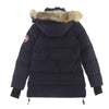 CANADA GOOSE カナダグース 3034L サザビーリーグタグ SOLARIS PARKA ソラリス ダウン パーカ ダウン ジャケット ブラック系 XS【中古】