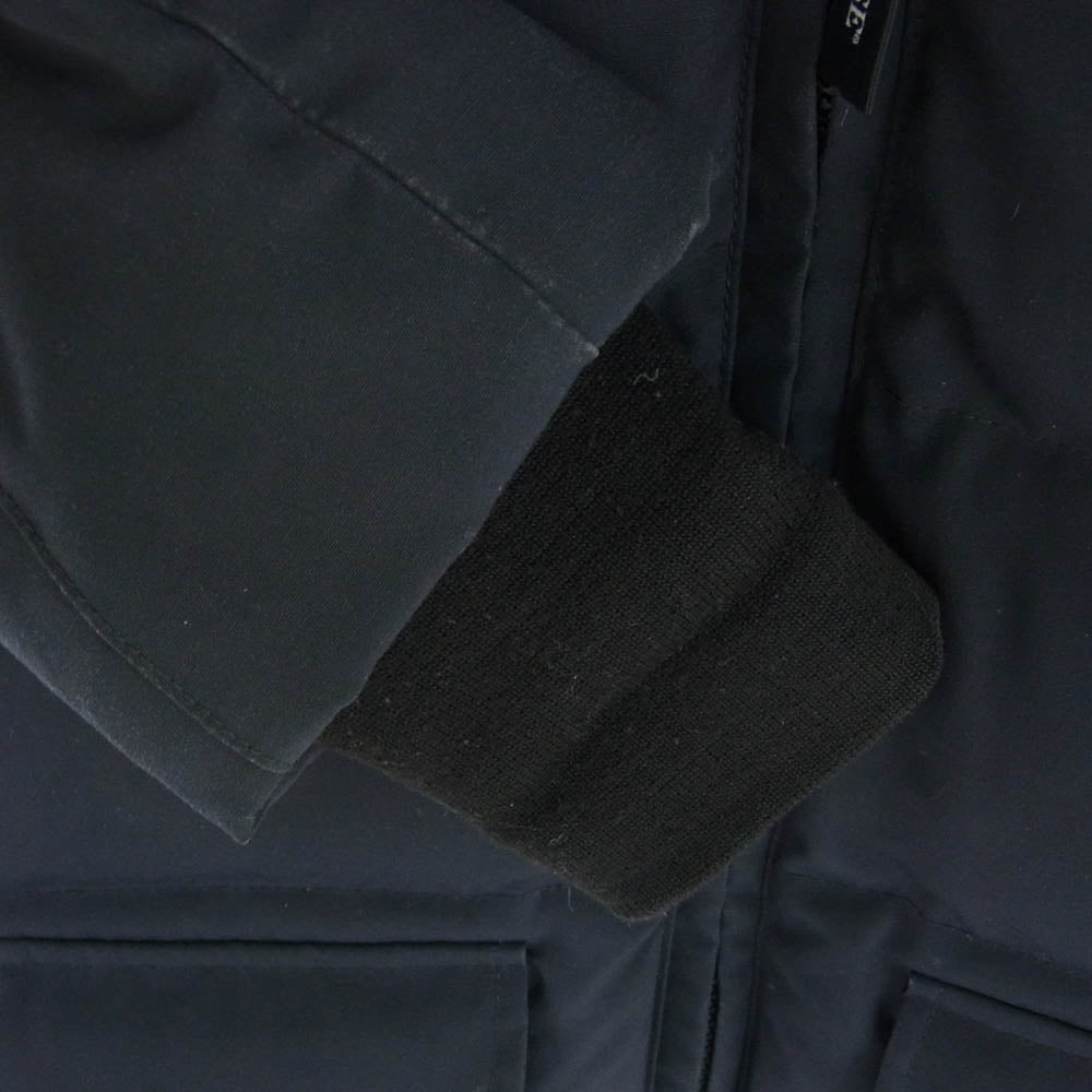 CANADA GOOSE カナダグース 3034L サザビーリーグタグ SOLARIS PARKA ソラリス ダウン パーカ ダウン ジャケット ブラック系 XS【中古】
