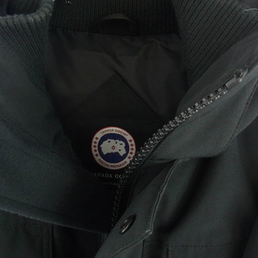 CANADA GOOSE カナダグース 4550M サザビーリーグタグ MEITLAND PARKA メイトランド ダウン ジャケット ブラック系【中古】