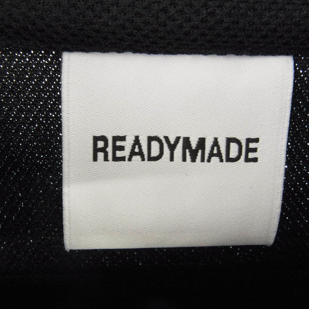 READY MADE レディメイド 23SS RE-PO-00-00-249-BK GAME SHIRT SMILE ゲームシャツ スマイル 長袖 ジャージー トップス ブラック系 ホワイト系 1【美品】【中古】