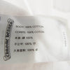 CHROME HEARTS クロムハーツ（原本無） 国内正規品 ユナイテッドアローズ仙台店購入時レシート付属 MLTCOL CEM CRS LS Tee MULT CEME DMND L/S TEE マルチ セメタリークロス 長袖 Tシャツ ロンT ホワイト系 L【中古】