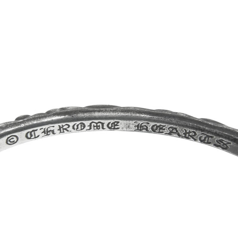 CHROME HEARTS クロムハーツ（原本無） BANGLE SCROLL スクロールバンド バングル ブレスレット シルバー系【中古】