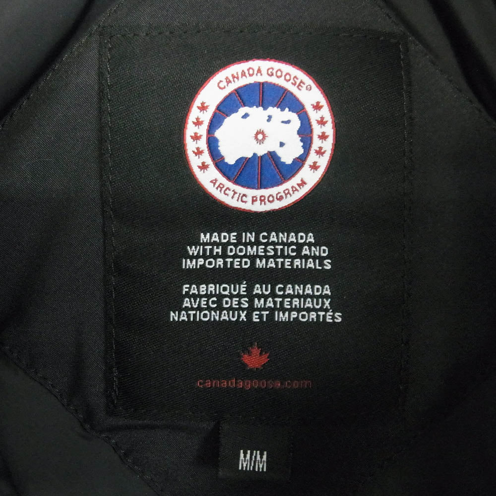 CANADA GOOSE カナダグース 3438JM 国内正規品 サザビーリーグ Jasper Parka ジャスパー パーカ ダウン ジャケット ブラック系 M【中古】